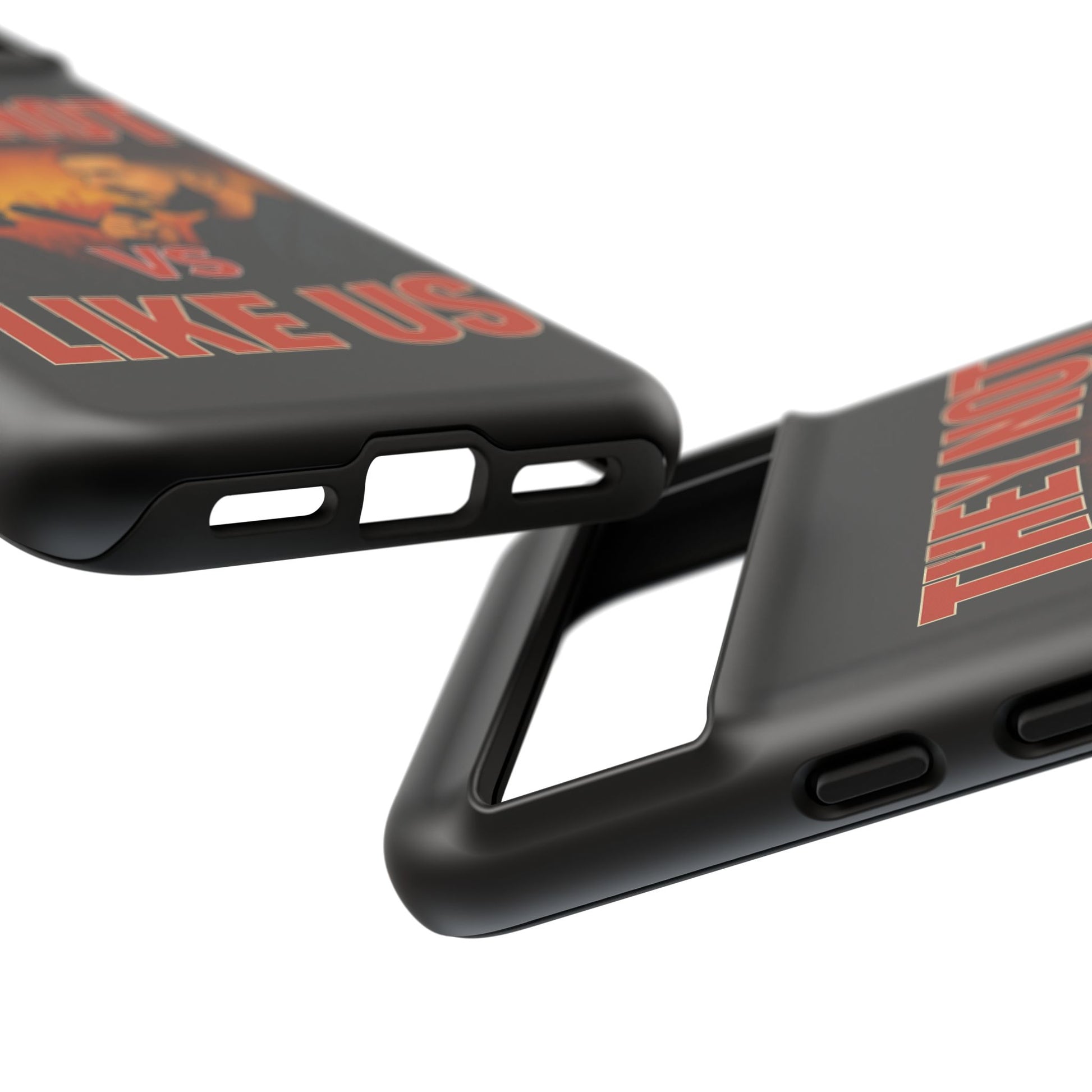 "Tough phone case, durable iPhone cover with funny design, perfect gift for Drake fans.