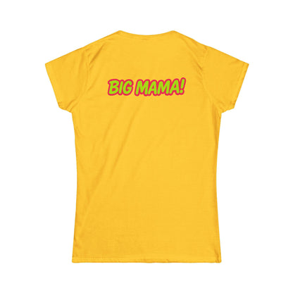 Rap Merch Women's Softstyle Tee - Big Mama Graphic Tee, Hip Hop Fashion, Gift for Music Lovers, Casual Chic Style, Birthday Gift