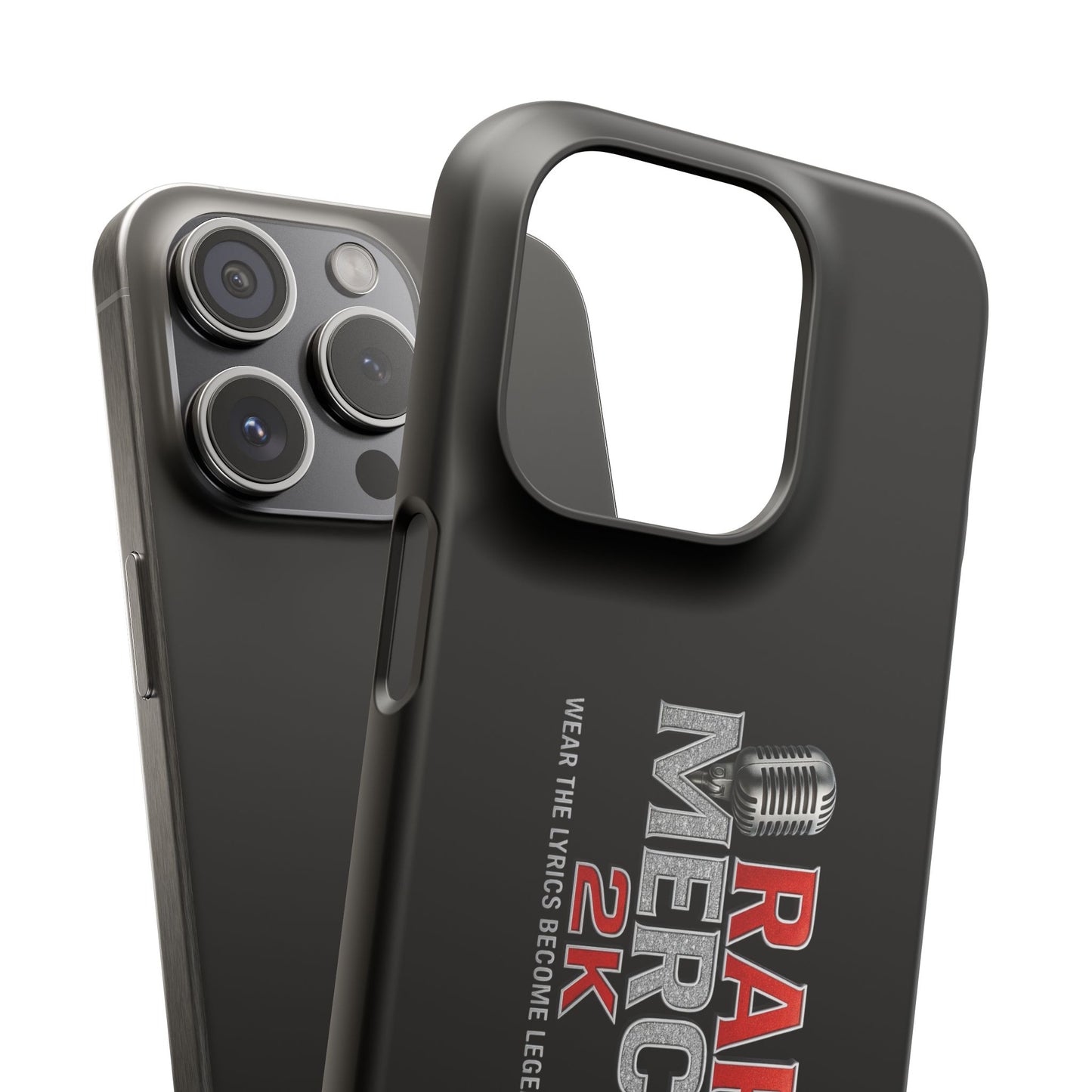 Rap Merch Snap Case for Music Lovers, Hip Hop Phone Cover, Mobile Accessories, Gift for Musicians, Trendy Phone Case