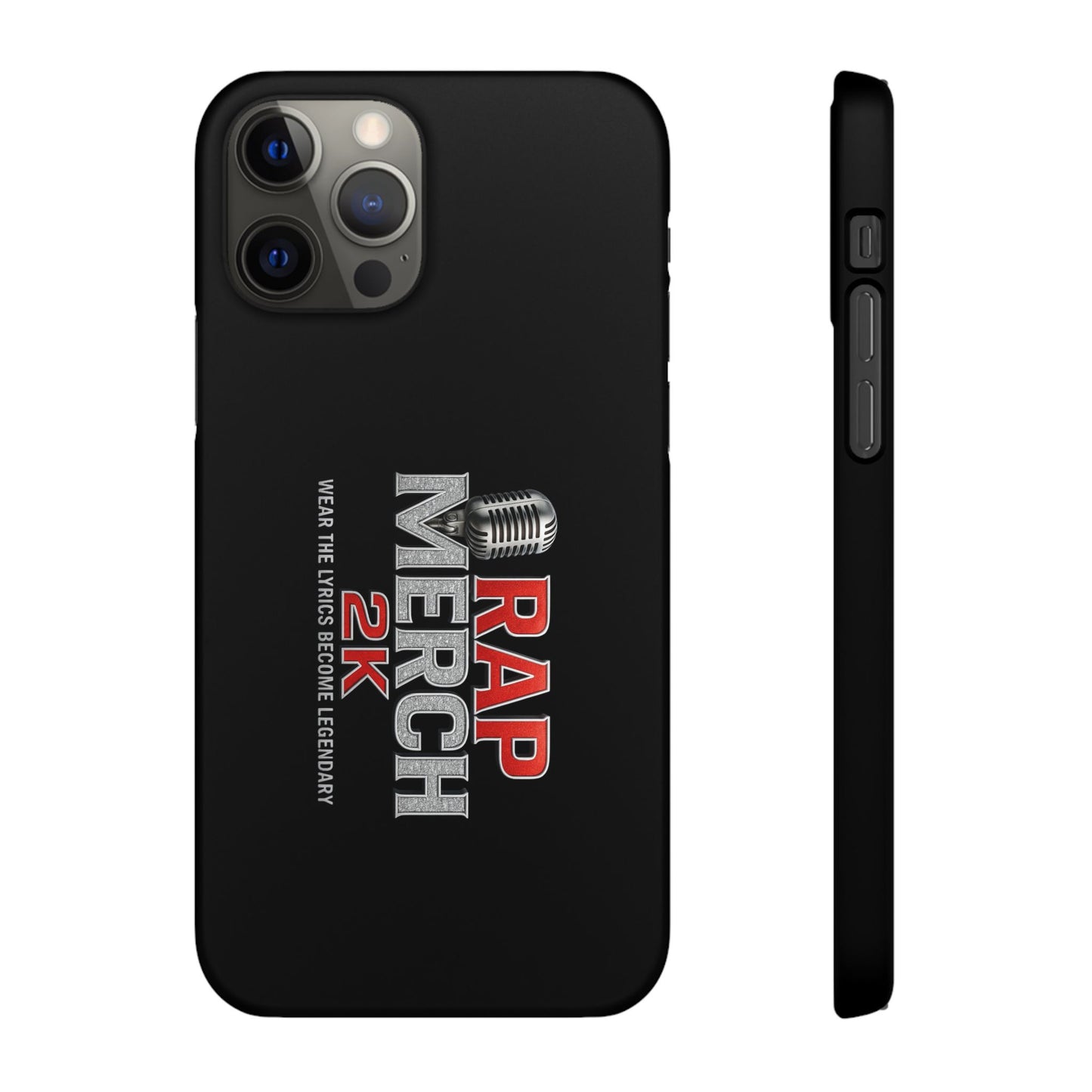 Rap Merch Snap Case for Music Lovers, Hip Hop Phone Cover, Mobile Accessories, Gift for Musicians, Trendy Phone Case