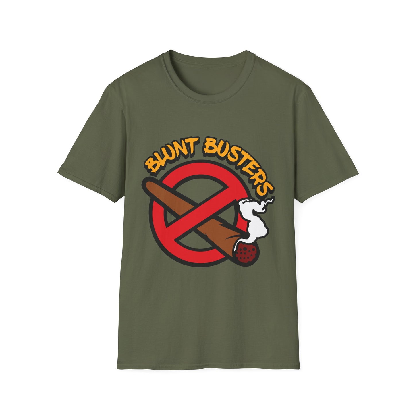 Promo Pack Blunt Busters Unisex T-Shirt with Playful Quotes, Perfect Gift for Friends, Everyday Wear, Party, Casual Outings, Funny Statement Tee