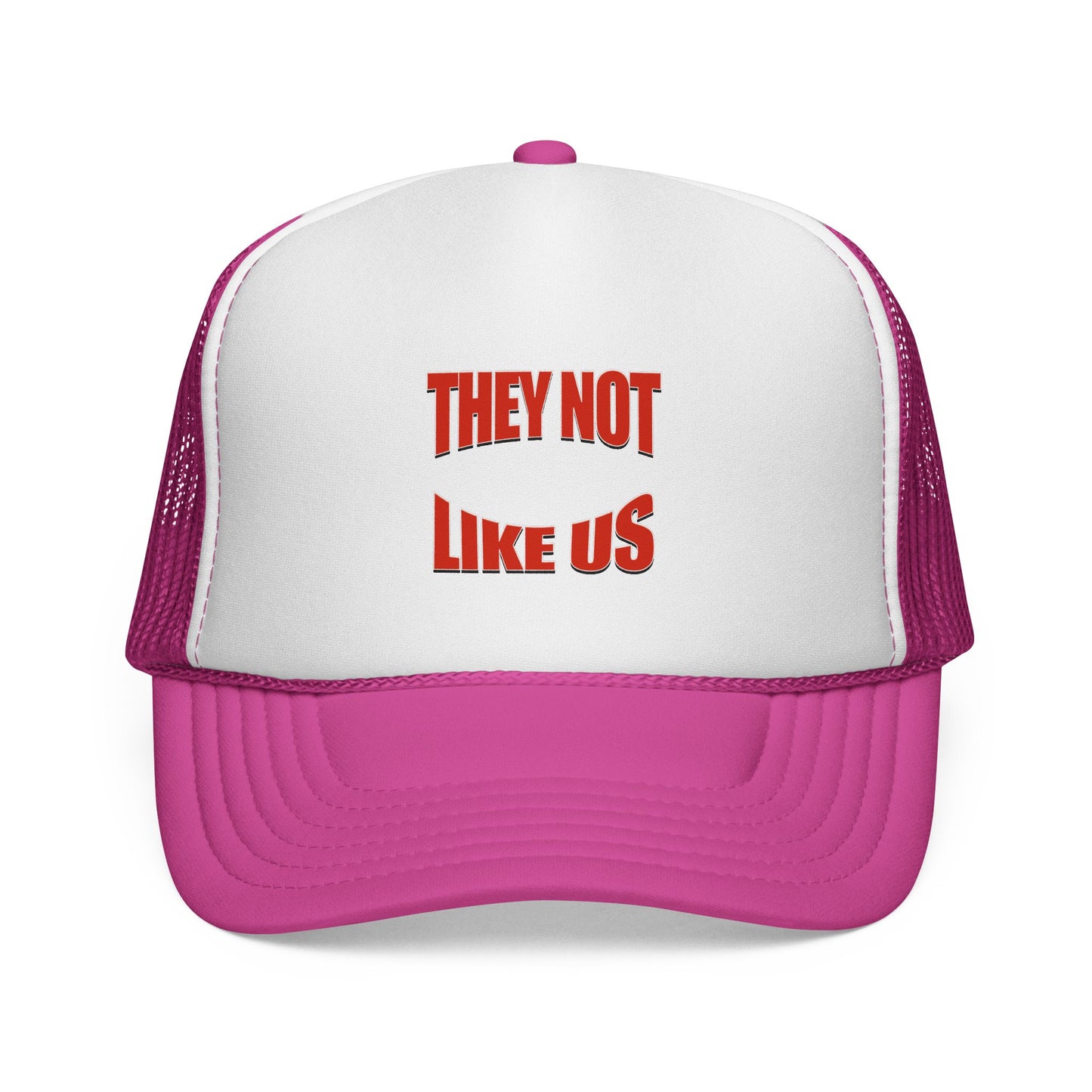 They Not Like Us Bold Statement Trucker Cap - Perfect for Casual Outings, Gifts for Friends, Outdoor Adventures, Sports Events, Summer Festivals