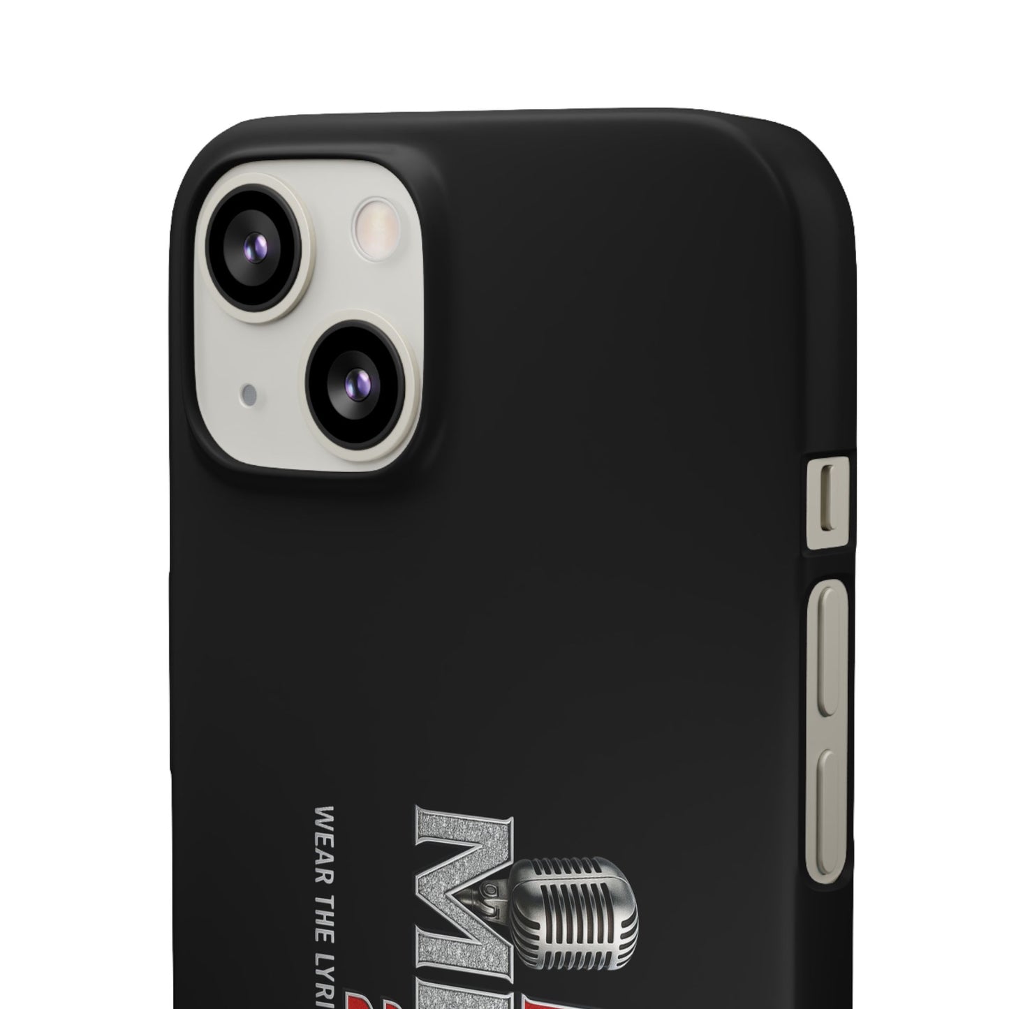 Rap Merch Snap Case for Music Lovers, Hip Hop Phone Cover, Mobile Accessories, Gift for Musicians, Trendy Phone Case