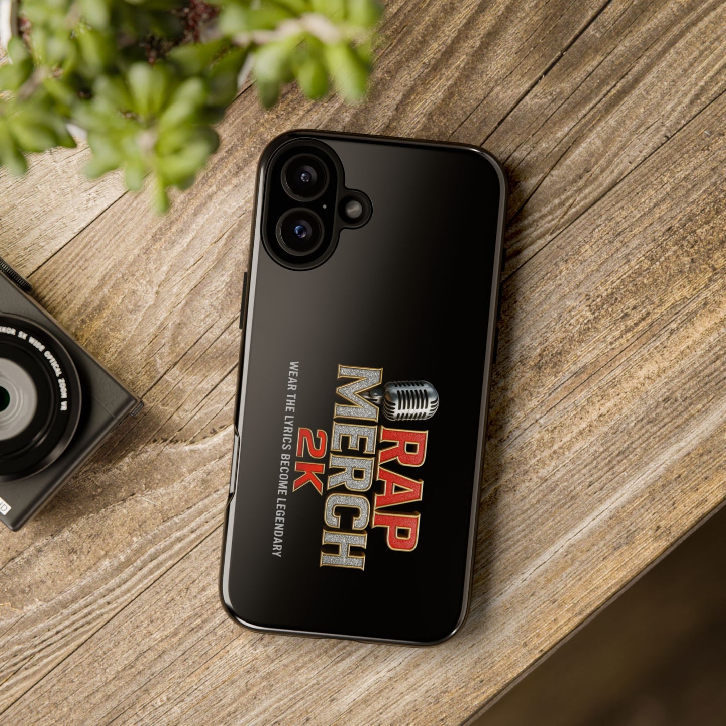 Legendary Rap Phone Case | Tough Cases for Music Lovers | Hip-Hop Gift, Rap Merch 2K, Custom Cases, Unique Accessories