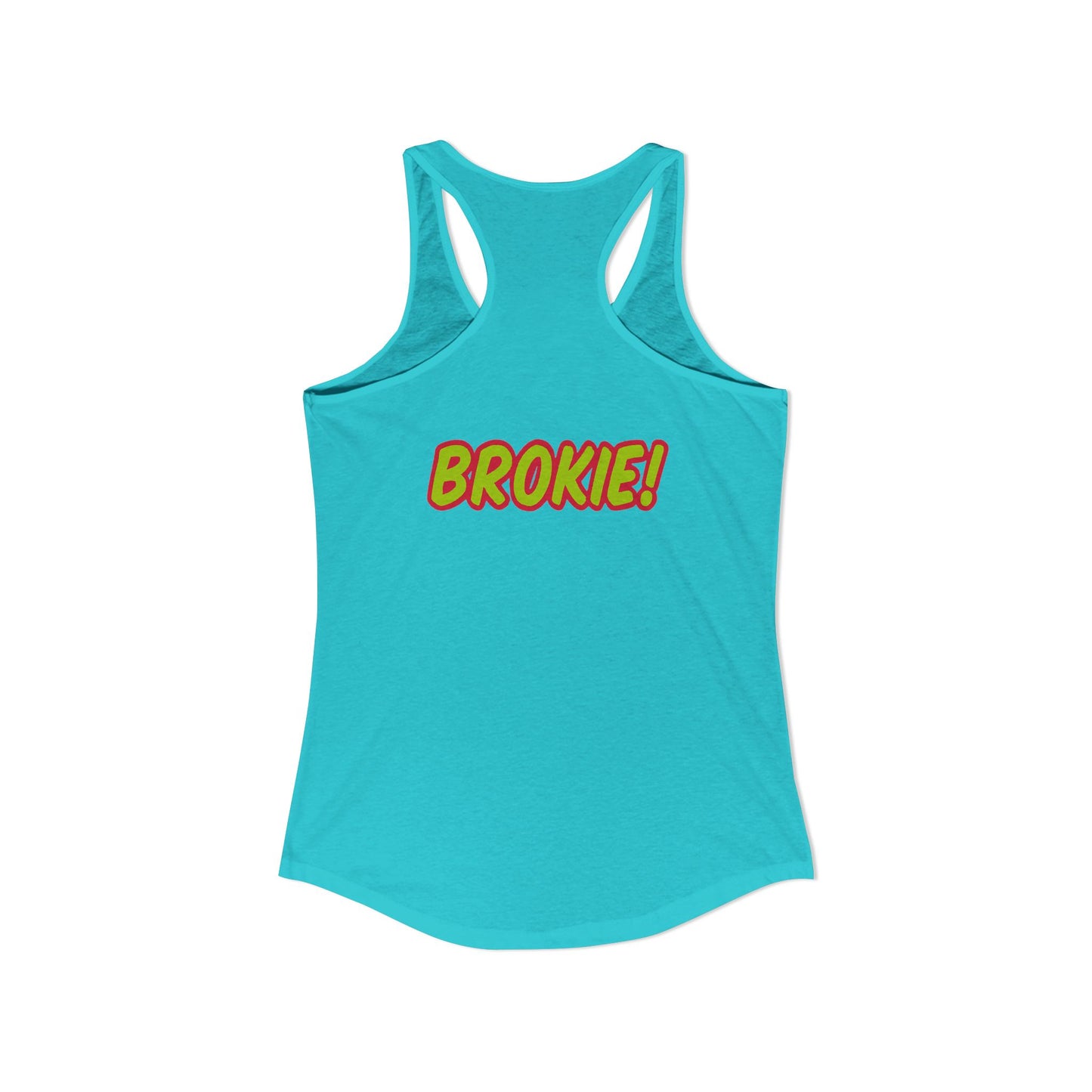 Women's Music-Inspired Racerback Tank, Cool Summer Workout Top, Rap Merch Tee, Casual Streetwear, Gift for Music Lovers, 80s Theme Party Tee