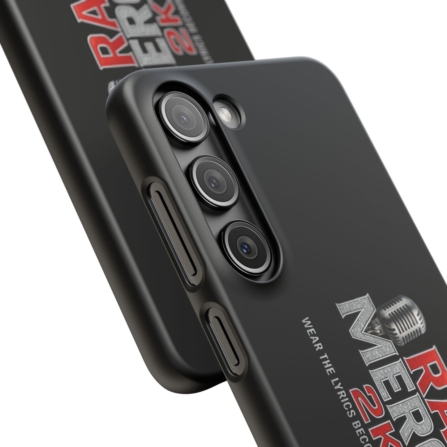 Rap Merch Snap Case for Music Lovers, Hip Hop Phone Cover, Mobile Accessories, Gift for Musicians, Trendy Phone Case