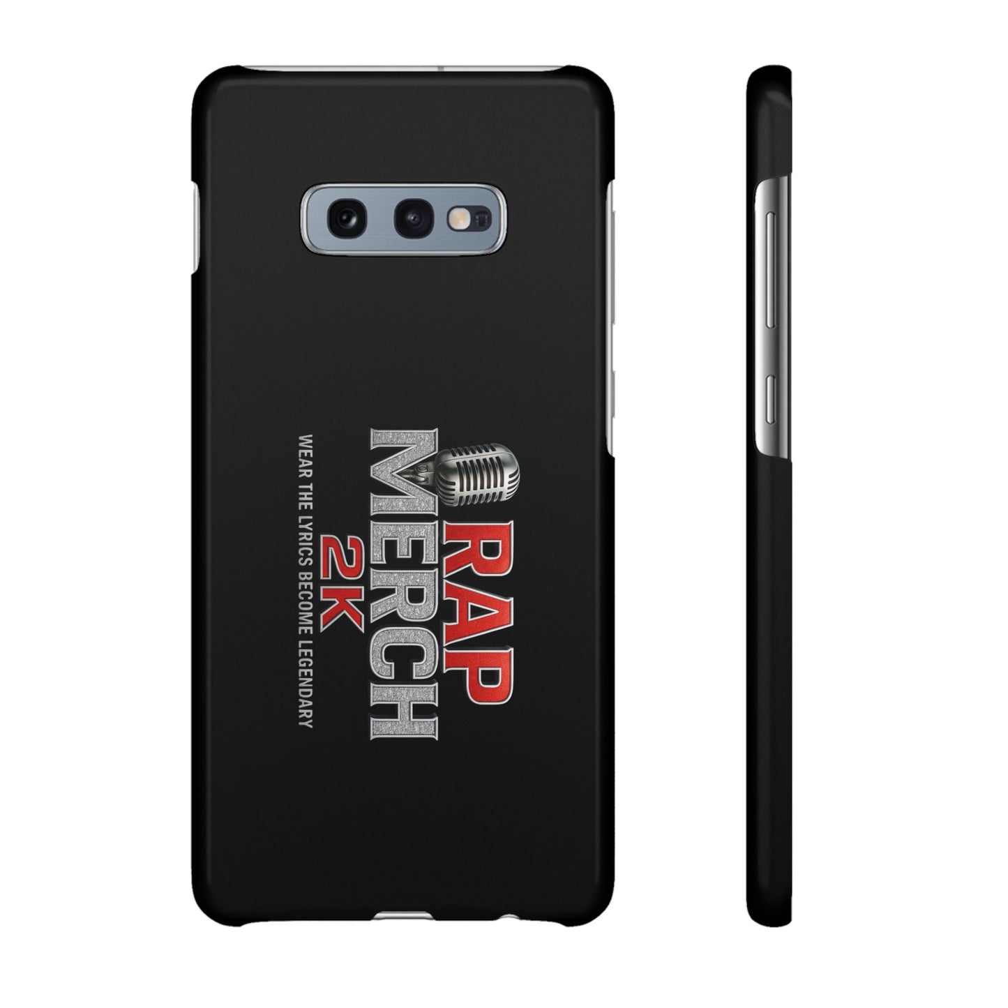Rap Merch Snap Case for Music Lovers, Hip Hop Phone Cover, Mobile Accessories, Gift for Musicians, Trendy Phone Case