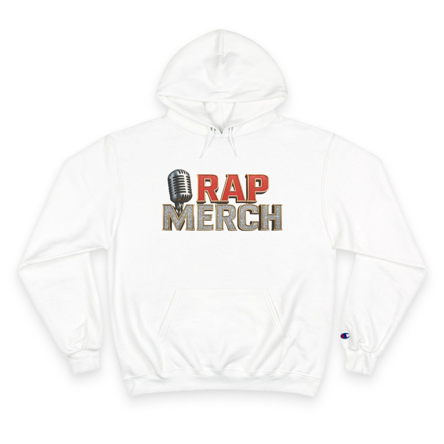 Rap Merch Champion Hoodie Music Lover Gift, Streetwear Fashion, Hip Hop Apparel, Casual Comfort, Unisex Hoodie