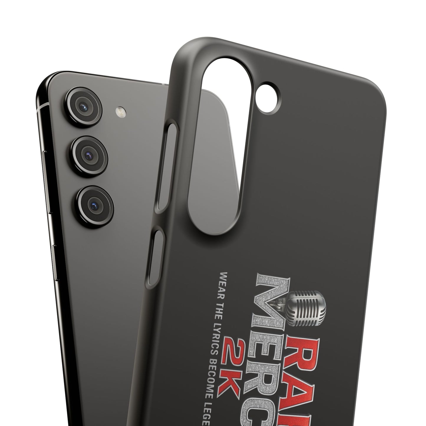 Rap Merch Snap Case for Music Lovers, Hip Hop Phone Cover, Mobile Accessories, Gift for Musicians, Trendy Phone Case