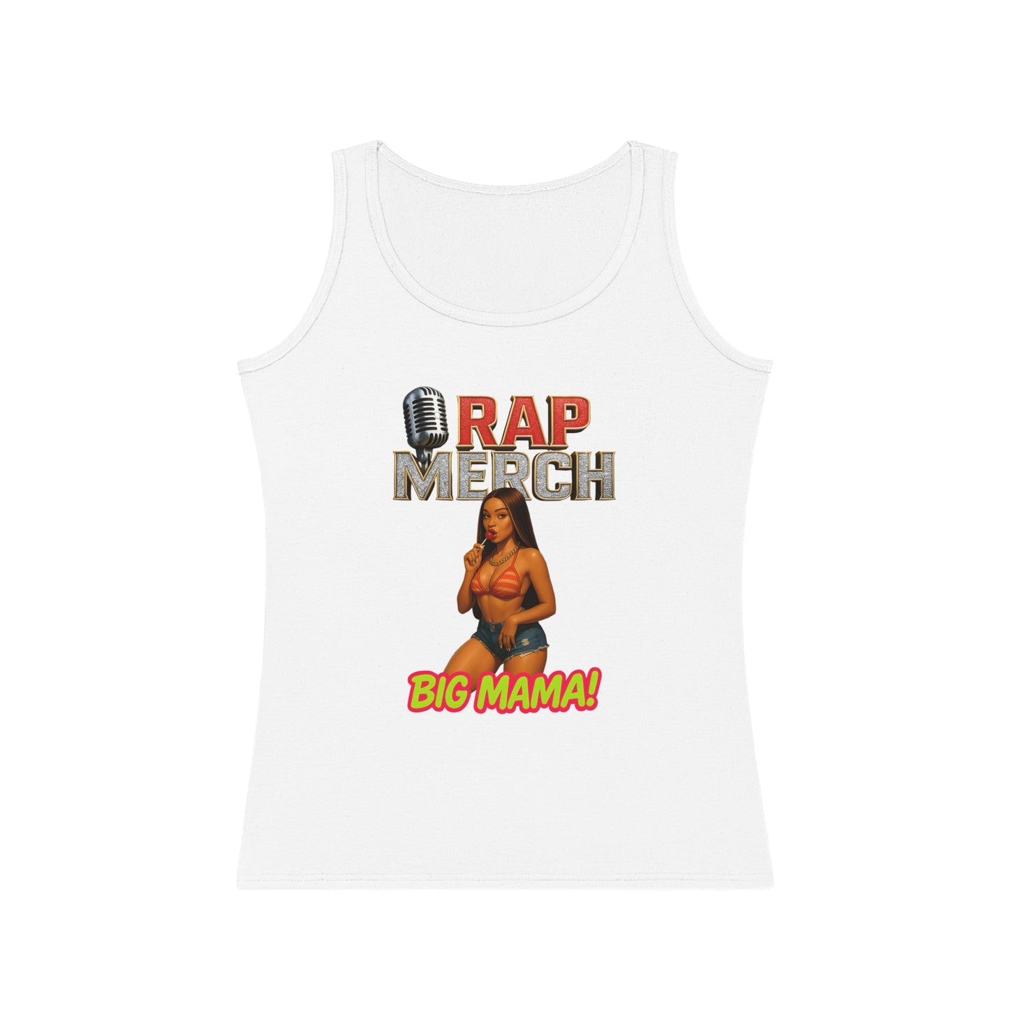Hip Hop Women's Tank Top, Casual Summer Wear, Music Lover Gift, Concert Outfit, Trendy Graphic Tee, Festival Apparel
