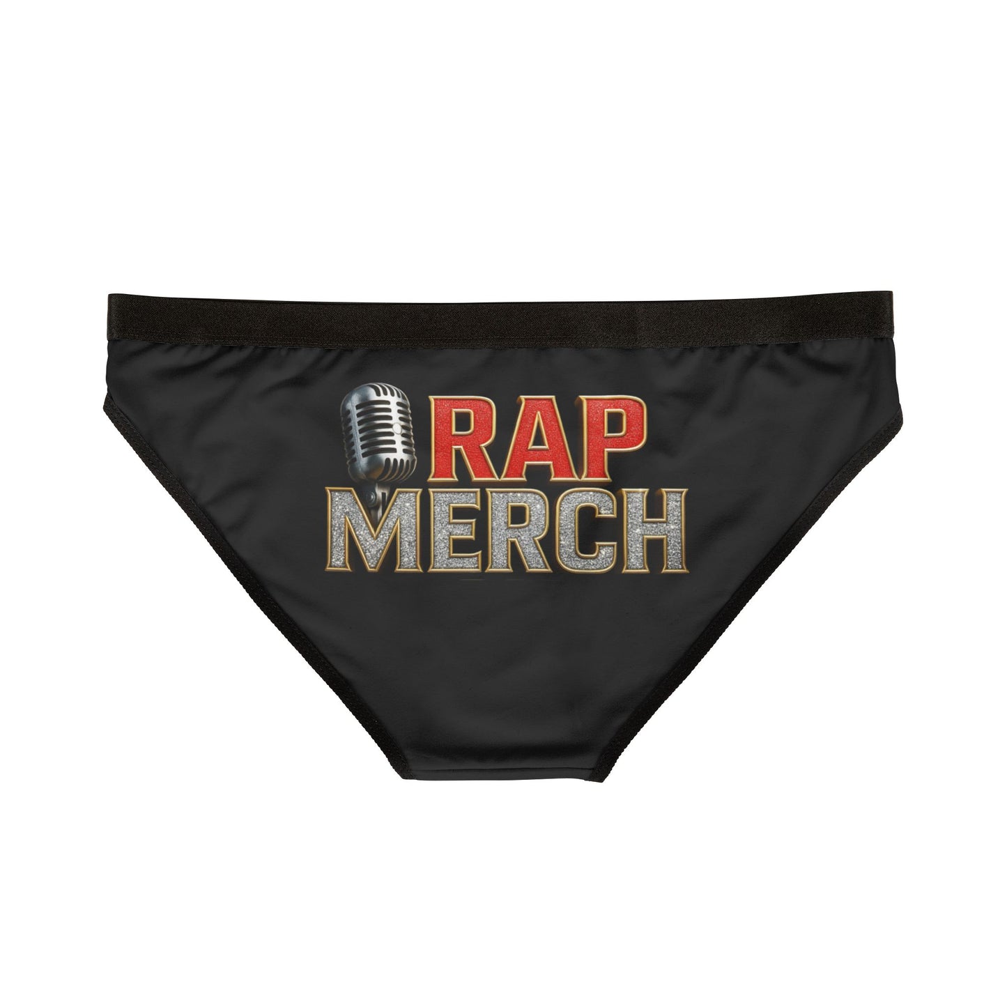 Rap Merch Women's Underwear | Funky Graphic Panties, Hip-Hop Lingerie, Music Lover Gift, Unique Gift, Fun Bedroom Essentials
