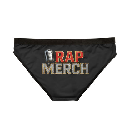 Rap Merch Women's Underwear | Funky Graphic Panties, Hip-Hop Lingerie, Music Lover Gift, Unique Gift, Fun Bedroom Essentials