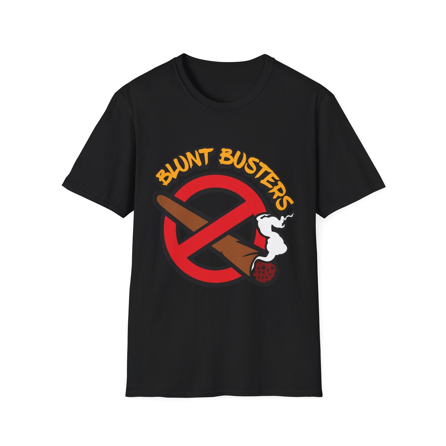 Promo Pack Blunt Busters Unisex T-Shirt with Playful Quotes, Perfect Gift for Friends, Everyday Wear, Party, Casual Outings, Funny Statement Tee