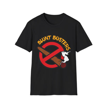 Promo Pack Blunt Busters Unisex T-Shirt with Playful Quotes, Perfect Gift for Friends, Everyday Wear, Party, Casual Outings, Funny Statement Tee