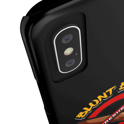 "Slim phone case with Blunt Busters design, trendy protective accessory and fun gift.