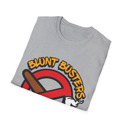 Promo Pack Blunt Busters Unisex T-Shirt with Playful Quotes, Perfect Gift for Friends, Everyday Wear, Party, Casual Outings, Funny Statement Tee