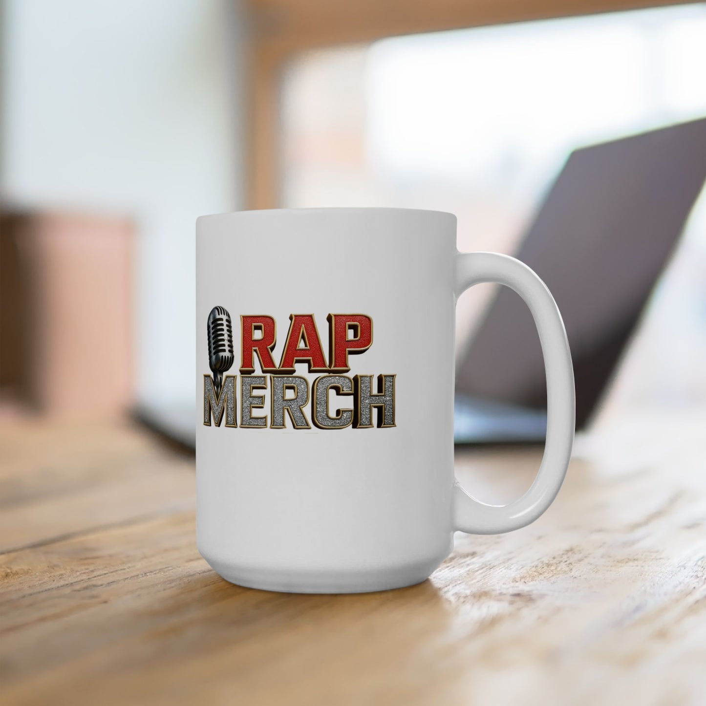 Rap Merch Mug - Perfect for Music Lovers, Coffee Enthusiasts, Gift for Friends, Collectible Merchandise, Unique Coffee Cup
