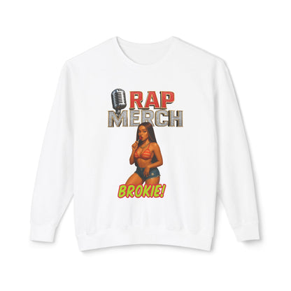 Rap Merch Unisex Crewneck Sweatshirt, Hip-Hop Apparel, Music Merchandise, Trendy Gift, Casual Wear