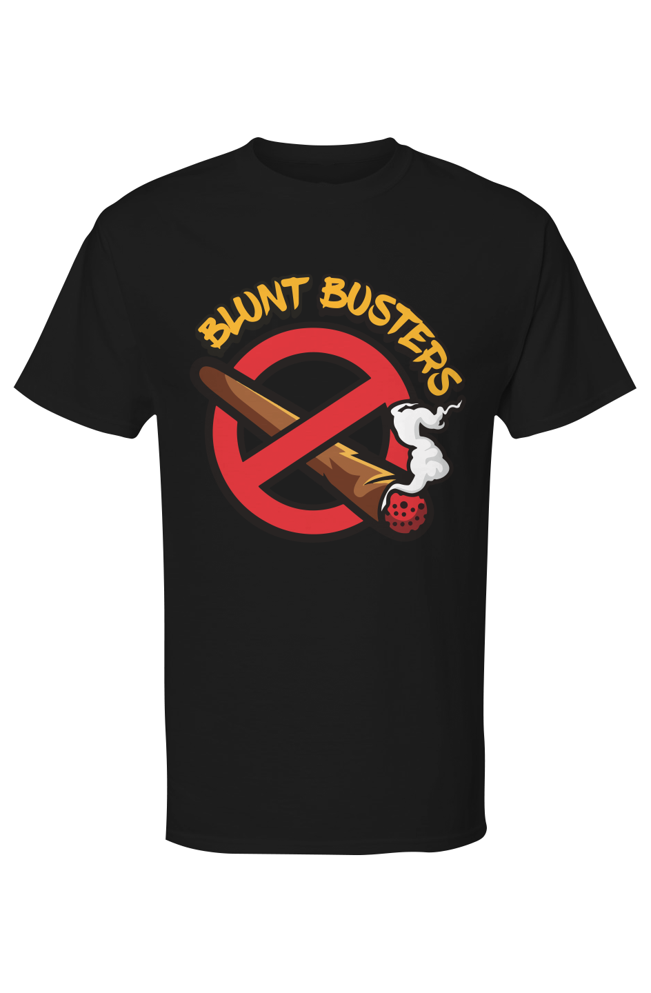 Best Gold Soft Touch T Shirt Black Mens | Bluntbusters