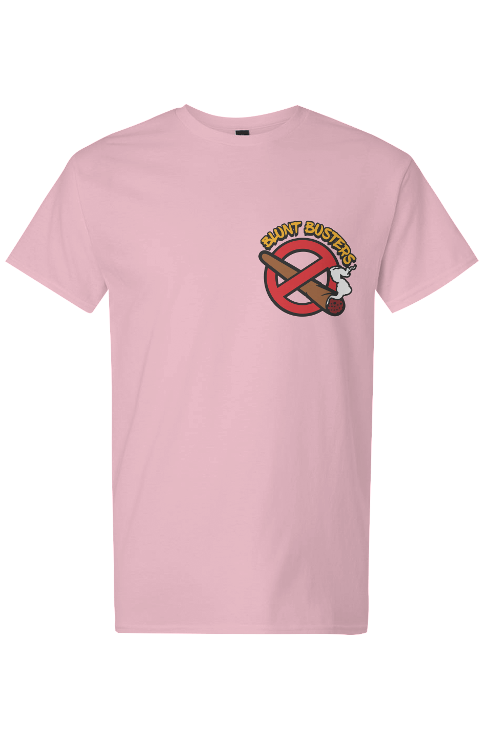 Best Light Cotton T Shirt Light Pink | Bluntbusters