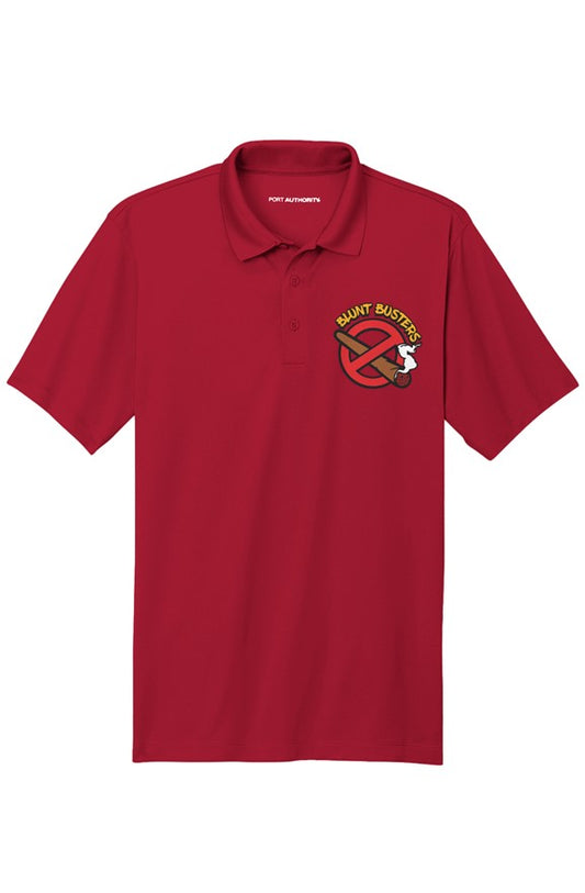 Best C Free Rich Red Performance Polo T Shirt​ | Bluntbusters 