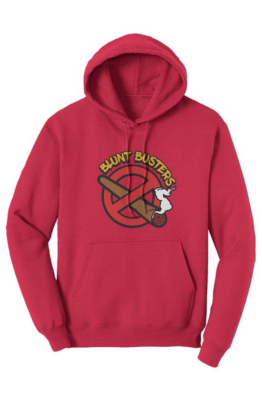 Classic Core Fleece Pullover Hoodie Red | Bluntbusters