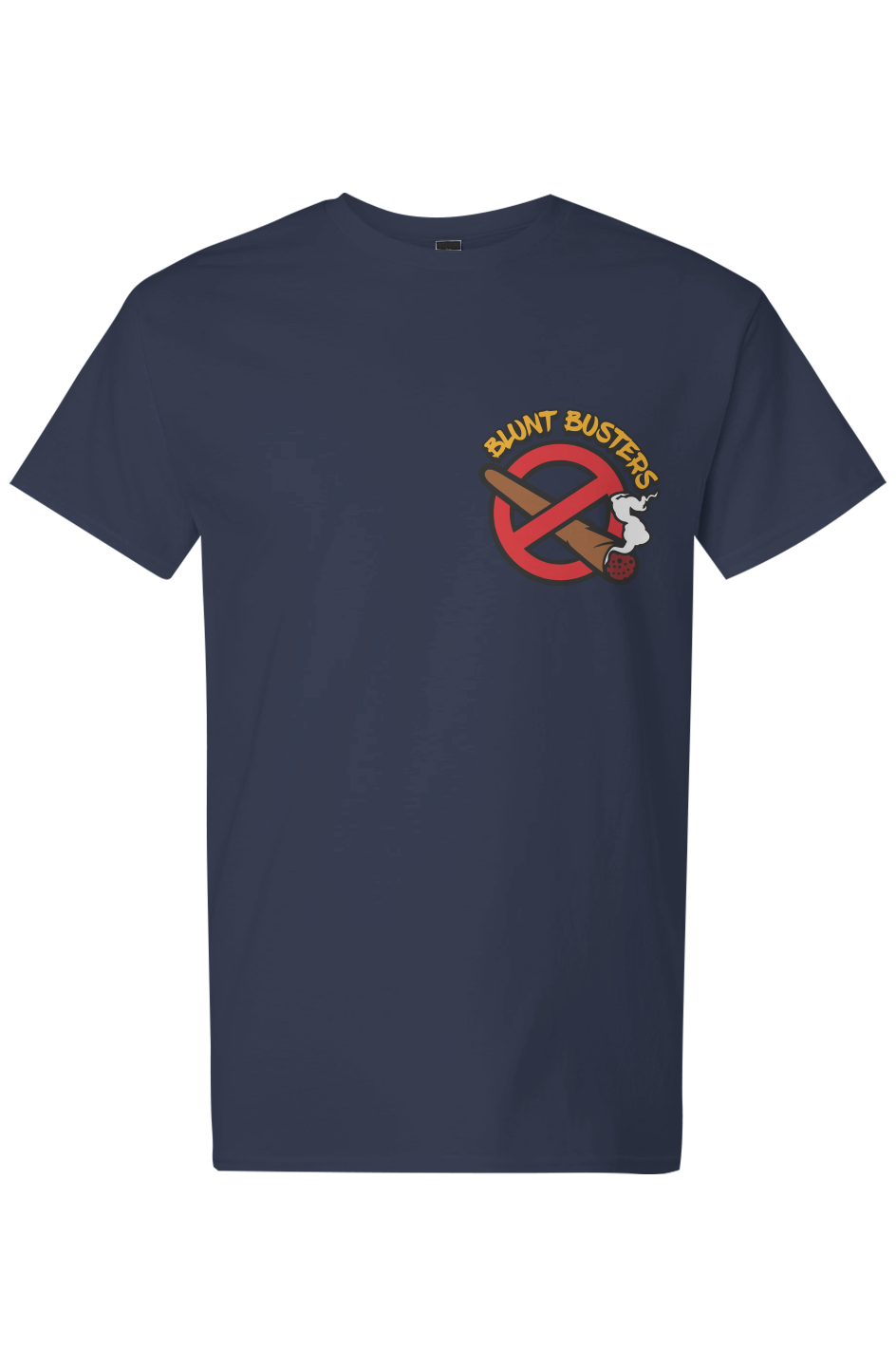 Classic Fit Light Cotton T Shirts Navy | Bluntbusters