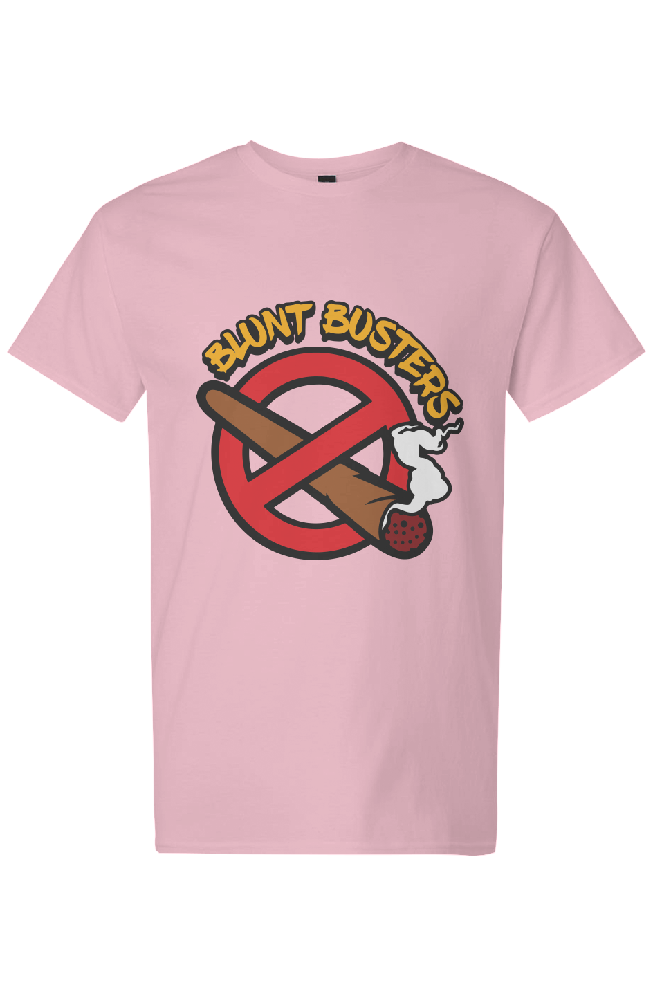 Classic Light Cotton T Shirts Light Pink | Bluntbusters