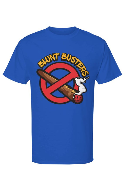 Classic Mens Gold Soft Touch Tshirt Royal | Bluntbusters