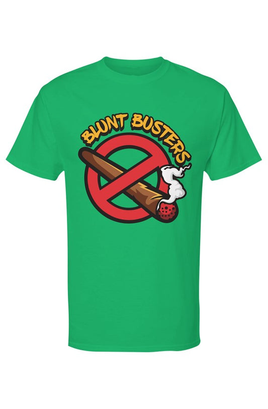 Men's Gold Soft Touch T-Shirt Irish Green | Bluntbusters