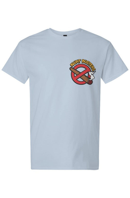 Premium Light Cotton T Shirts Light Blue | Bluntbusters