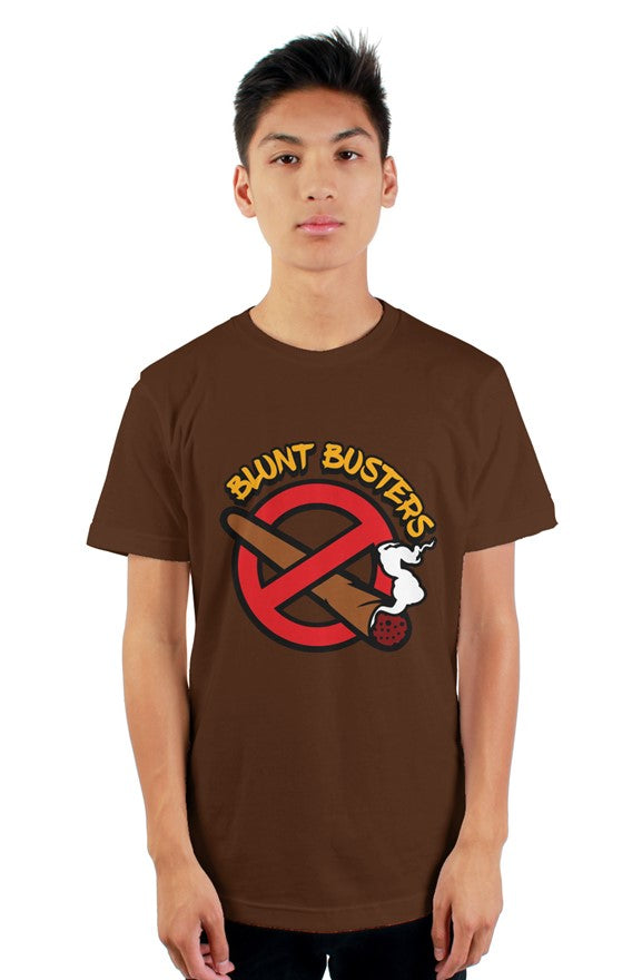 Relaxed Fit Tultex Mens T Shirts Brown | Bluntbusters
