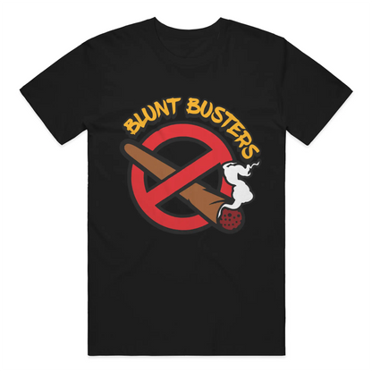 Soft Fit Light Cotton T Shirt Black | Bluntbusters