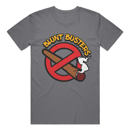 Soft Light Cotton T Shirt Charcoal | Bluntbusters