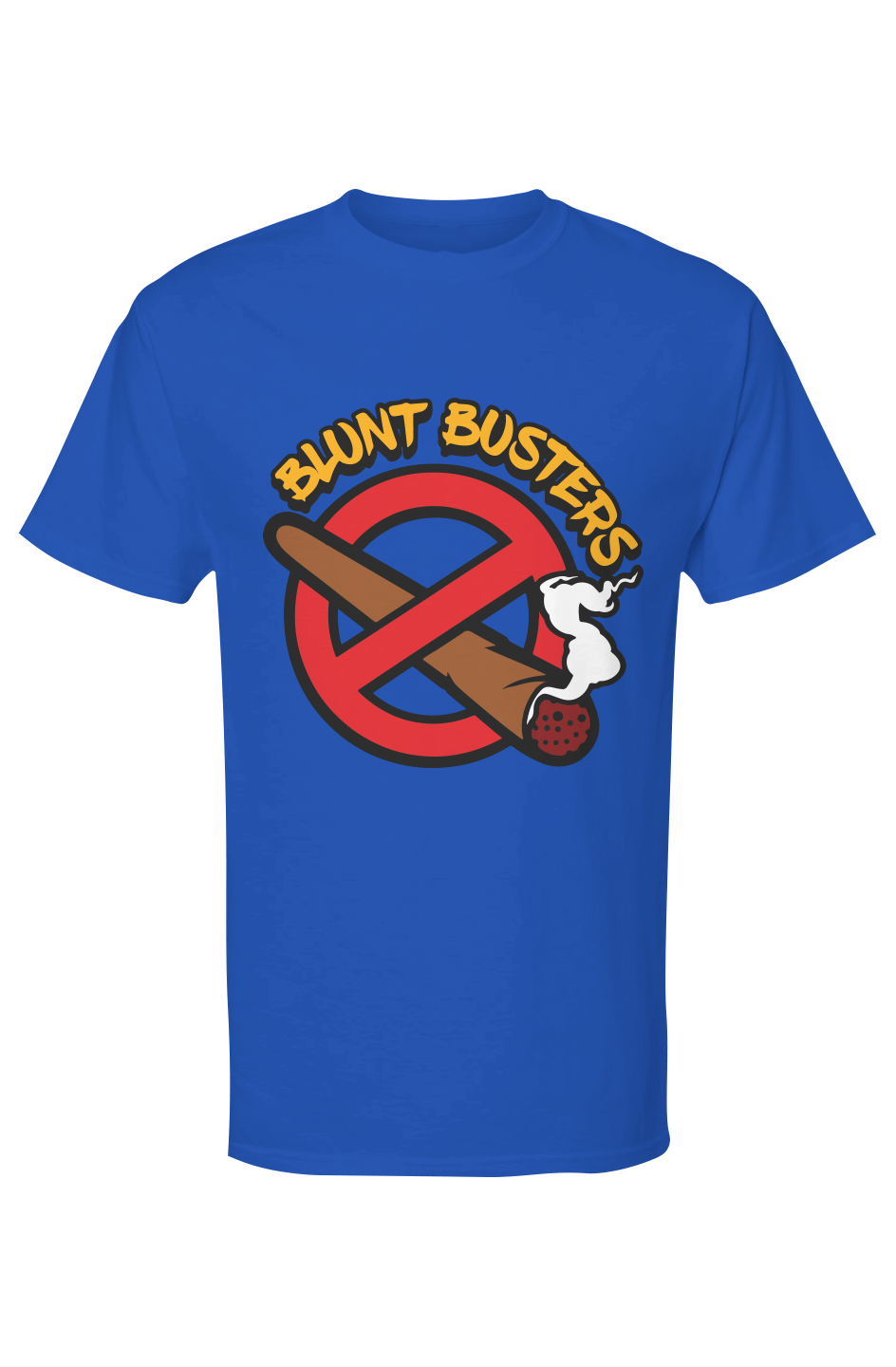 Top Mens Royal Gold Soft Touch T Shirt | Bluntbusters