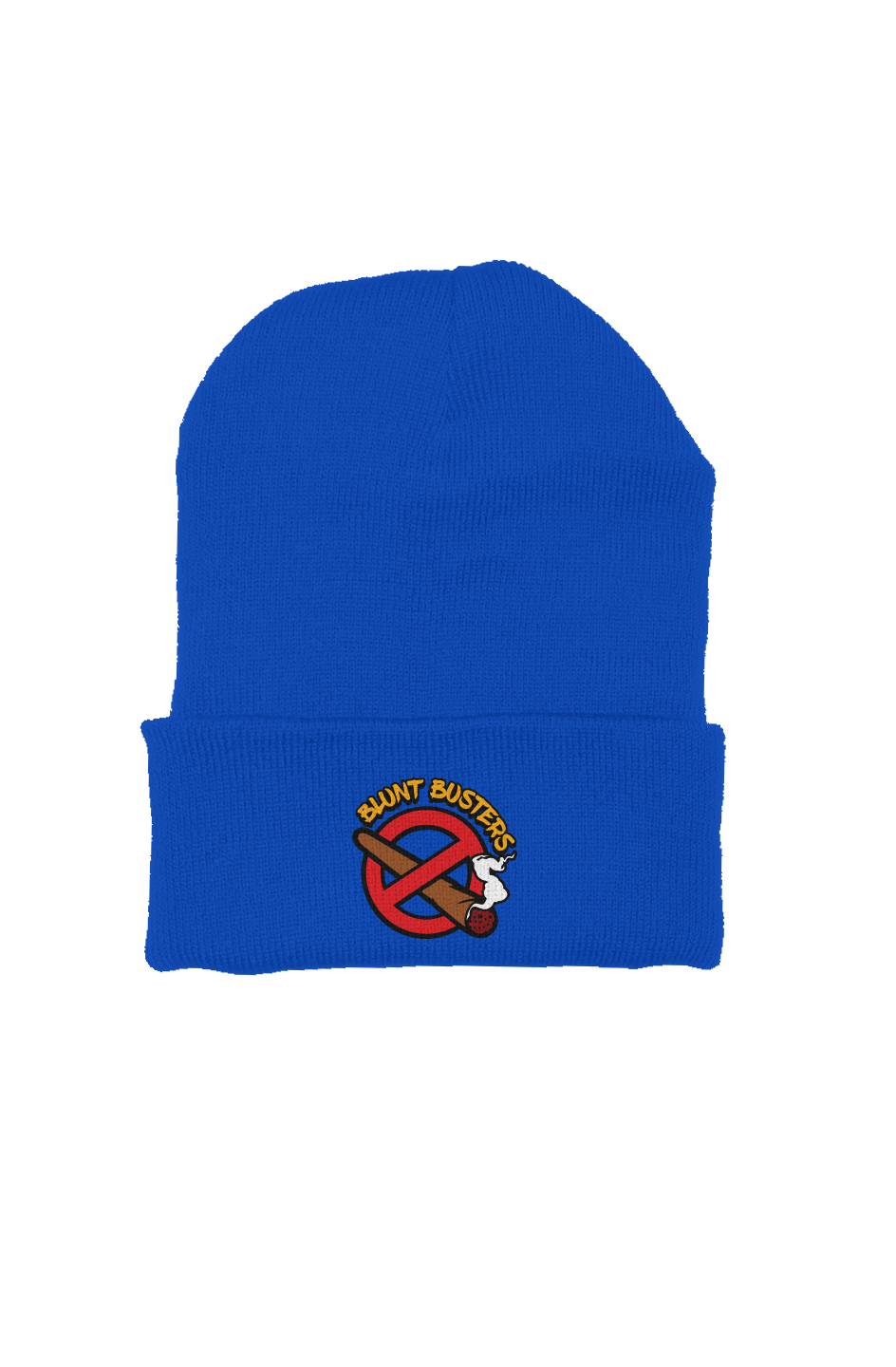 Trendy Royal Blue Beanie Hat | Bluntbusters