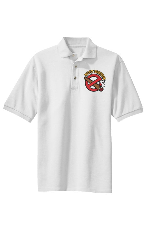 Best White Heavyweight Cotton Pique Polo T Shirts​ | Bluntbusters